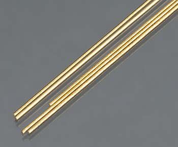 K-S Round Brass Rod 1mm x 300mm (5) Hobby and Craft Metal Rod #9861