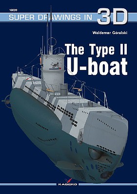 Kagero Super Drawings 3D- Type II U-Boat