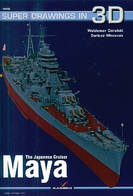 Kagero Super Drawings 3D- Japanese Cruiser Maya