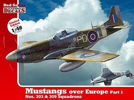 Kagero Kagero 1/48 Mustangs over Europe Part 1. Nos. 303 & 309  Book