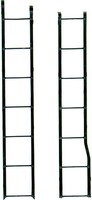Kadee 40' PS-1 Box Car Ladder Set - (black)