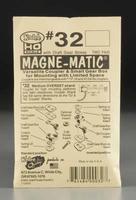 Kadee 30 Series Magne-Matic Med Overset Shank 9/32 HO Scale Model Train Coupler #32