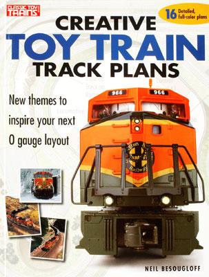 Kalmbach Creative Toy Train Track Plans Model Railroad Book #10-8350