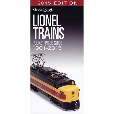 Kalmbach Lionel Trains Pocket Price Guide 1901-2015 Model Railroad Book #10-8715