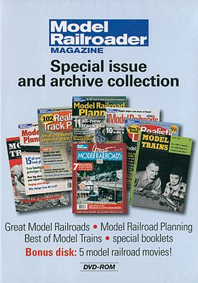 Kalmbach-Publishing Model Railroader Special Issue and Archive Collection on DVD-ROM