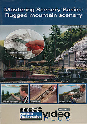 Kalmbach-Publishing Mastering Scenery Basics-Rugged Mountain Scenery DVD
