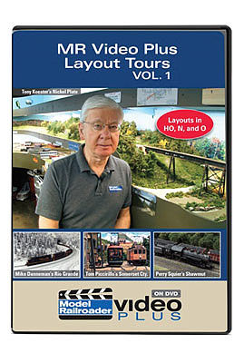 Kalmbach-Publishing Model Railroader Video Plus Layout Tours Volume 1, 1 Hour, 13 Minutes