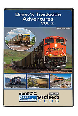 Kalmbach-Publishing Drews Trackside Adventures - Model Railroader Video Plus Volume 2, 1 Hour, 12 Minutes