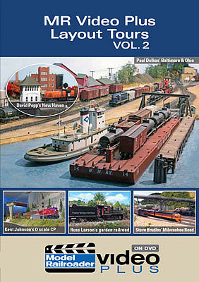 Kalmbach-Publishing Model Railroader Video Plus DVD Layout Tours Volume 2