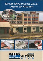Kalmbach-Publishing Model Railroader Video Plus DVD Great Structures Volume 2-Learn to Kitbash