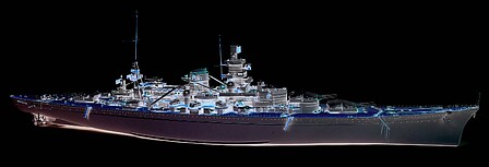 KAModels DKM Scharnhorst Battleship Detail Set (TSM3715) Plastic Model Ship Kit 1/200 Scale #md20024