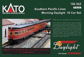 Kato N SP Lines Daylight 10 Car Set w/lights