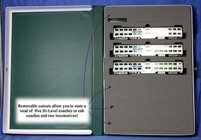 Kato N Metra Bi-Level3Setw/SND