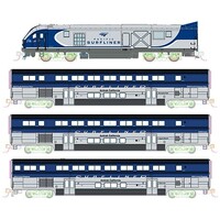 Kato Pacific Surfliner Base Train-Only Set - Sound and DCC
