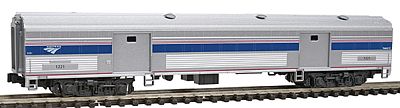 Kato Streamlined Baggage Amtrak #1221 (Phase VI) N Scale Model Train Passenger Car #1560953