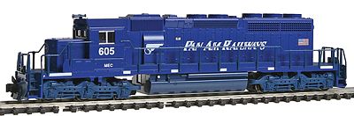 Kato EMD SD40-2 Early Production Pan Am Railways MEC N Scale Model Train Diesel Locomotive #1764816