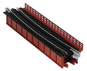 Kato N Curve Deck Single Track Girder Bridge, Red