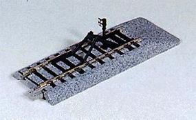 Kato Unitrack Straight Sections w/Bumpers 4-1/4'' HO Scale Nickel Silver Model Train Track #2170
