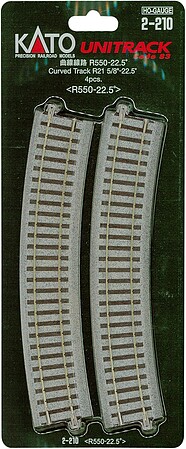 Kato 2-105 2-3/8" Straight Track