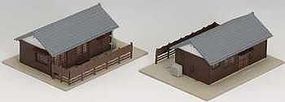 Kato Rural Section House Assembled N-Scale