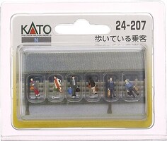 Kato N SEATED PASSENGERS  6PCS