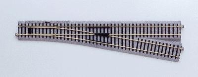 Kato #6 Manual Turnout - Right Hand 34-1/8 HO Scale Nickel Silver Model Train Track #2863