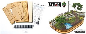 Kato N Mini-Diorama Kit Straight Track