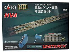 Kato HV4 Interchange Track Set HO Scale Nickel Silver Model Train Track #3114