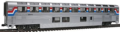 Kato Superliner I Lounge Amtrak #33010 HO Scale Model Train Passenger Car #356062