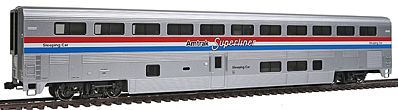 Kato Superliner I Sleeper - Ready to Run - Amtrak HO Scale Model Train Passenger Car #356082