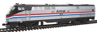 Kato GE P42 Genesis - Standard DC - Amtrak #145 HO Scale Model Train Diesel Locomotive #376106