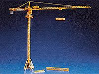 Kibri Construction crane HO Scale Model Railroad Building Accessory #10202