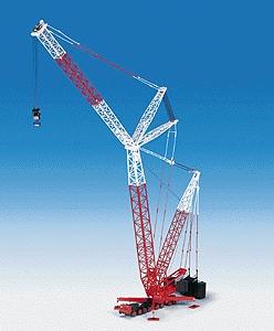 Kibri Heavy Mobile Cranes Liebherr LG 1800 Spacelifter HO Scale Model Vehicle #13016