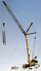 Kit Kibri 13033 – Grue Mobile Liebherr LTM1800 Avec Kit Pivotant, Modèle Réduit