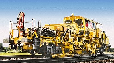 Kibri H0 - O.a. 16060 - Vagón De Tren De Mercancías A Escala  2  - Plasser & Theurer Perfiladora De Lastre Usp2000sws Y Carro De Teleros Con Excavadora Db