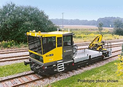 Kibri SKL Bullok Maintenance Vehicle w/ Crane HO Scale Model Train Freight Car #16100