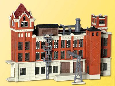 Kibri 1871 Factory Building Kit N Scale Model Railroad Building #37223