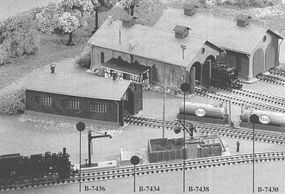 Kibri Diesel Oil Station Kit N Scale Model Railroad Building #37430