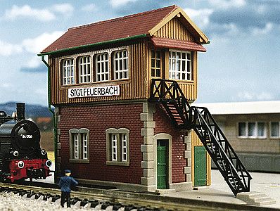 thumbnail image 2 of Tichy Train Group 2601 Wooden Signal Tower Kit – N Scale Model Railroad 2 of 5