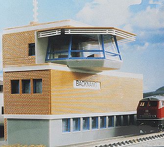 Kibri Signal Tower in Backnang Kit N Scale Model Railroad Building #37807