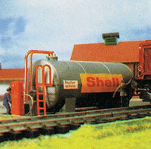 Kibri Diesel Oil Station HO Scale Model Railroad Building Kit #39430
