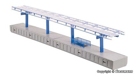 Kibri Modern Station Platform Kit HO Scale Model Railroad Building Accessory #39549