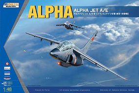 Kinetic-Model Alpha Jet Advanced Trainer/ Light Attack Aircraft Plastic Model Airplane Kit 1/48 #48043