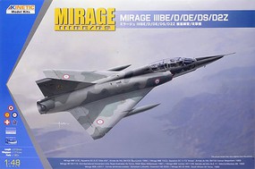 Kinetic-Model Mirage IIIBE/D/DE/DS/D2Z Plastic Model Airplane Kit 1/48 Scale #48054
