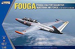 Kinetic-Model Fouga CM170R MagisterAus AF Plastic Model Airplane Kit 1/48 Scale #48059