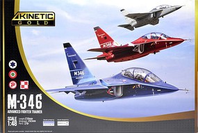 Kinetic-Model M-346 Master Advanced Fighter Trainer Plastic Model Airplane Kit 1/48 Scale #48063