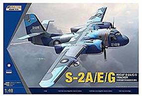 Kinetic-Model ROCAF S-2A/E/G Tracker Plastic Model Airplane Kit 1/48 Scale #48074