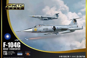 Kinetic-Model F-104G Starfighter ROCAF Plastic Model Airplane Kit 1/48 Scale #48077
