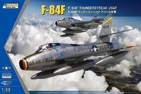 Kinetic-Model F-84F Thunderstreak USAF Plastic Model Airplane Kit 1/48 Scale #48113
