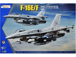 Kinetic-Model F-16E/F Desert Vipers Block 60 2n1 1-48
